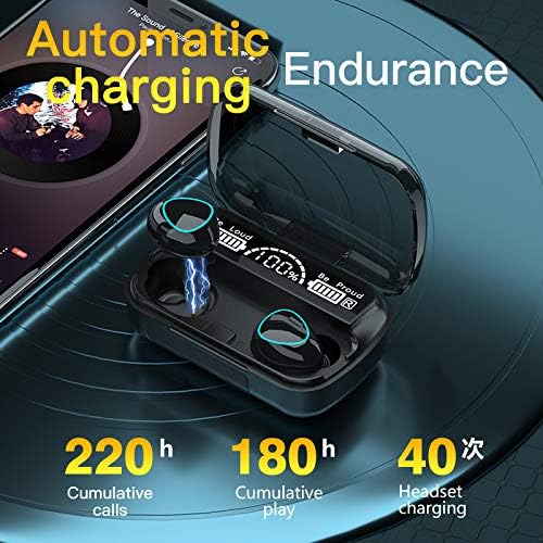 M10 TWS Wireless Earbuds Touch Bluetooth Earplugs -Black Colour -GFG - Bluetooth Headphone.. 