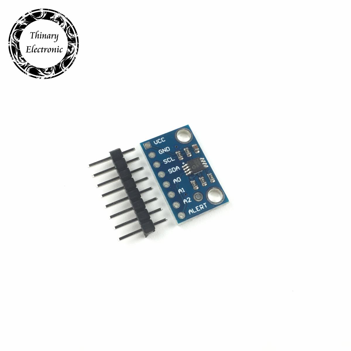 【happy one】High Accuracy Sensor MCP9808 I2C Breakout Board Module 2.7V-5V Logic for Arduino 9808