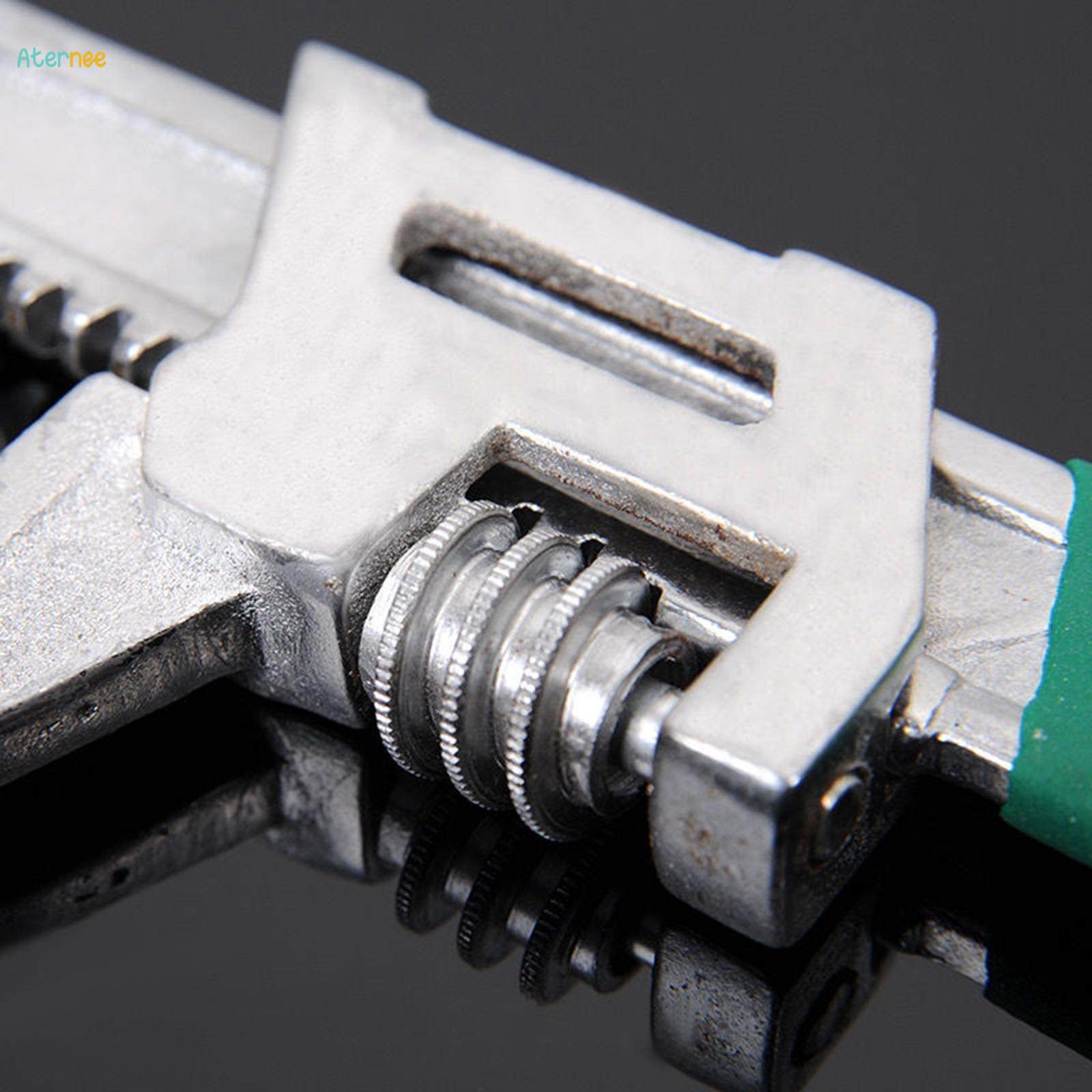 F Type Wrench Adjustable Pipe Wrench Wide Opening Spanner for DIY Project 75mmx280mm. 