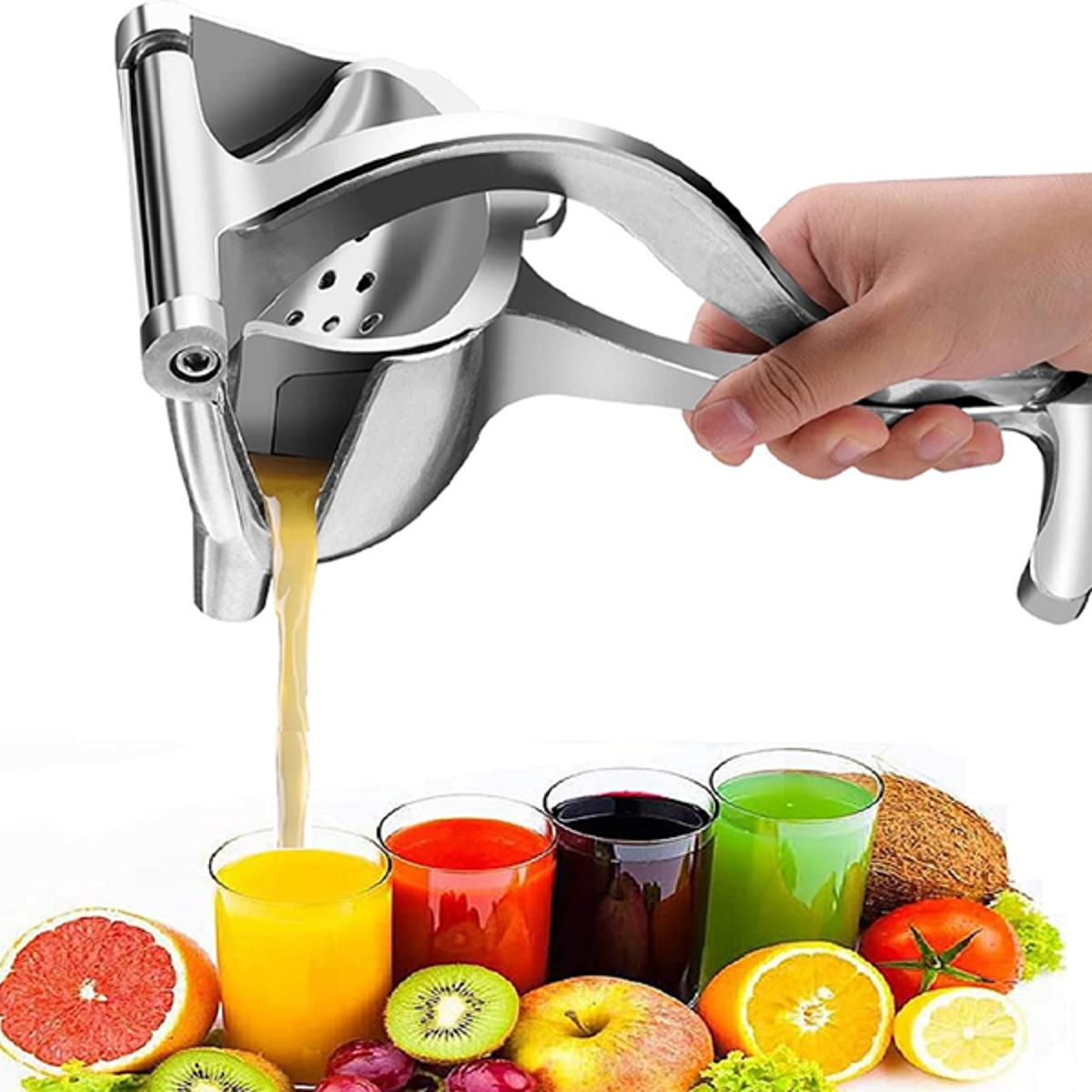 Multifunctional Real Stainless Steel Manual Juicer Hand Squeezer Fruit Juice Manual Juice Machine Orange Lemon Smoothie Citrus Juicer Press Fruit Machine - Juice Maker