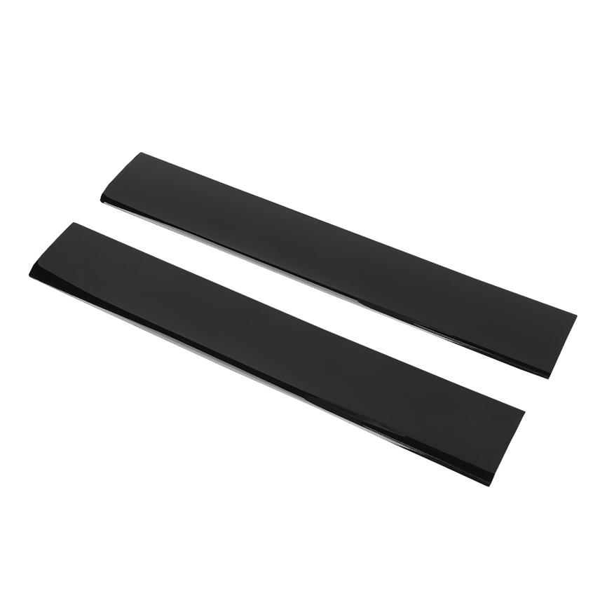 Left & Right Faceplate Cover for PS3 Slim Black Replacement Case Console. 