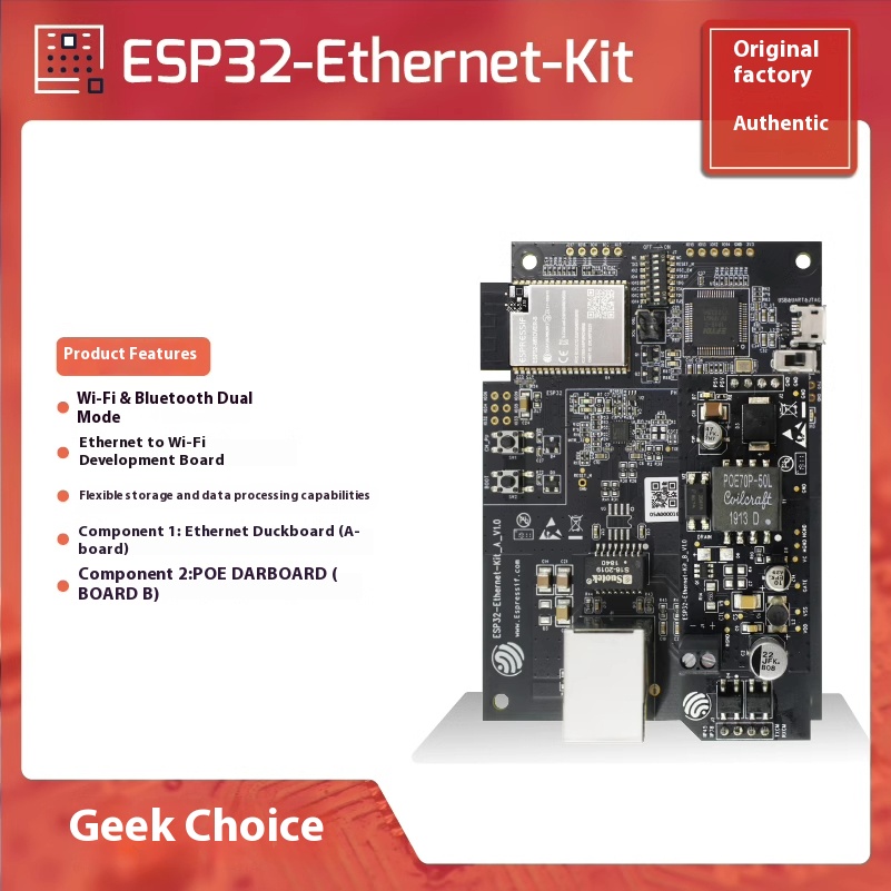 ESP32 Ethernet Kit Lexin Technology Ethernet to Wi Fi Development Board