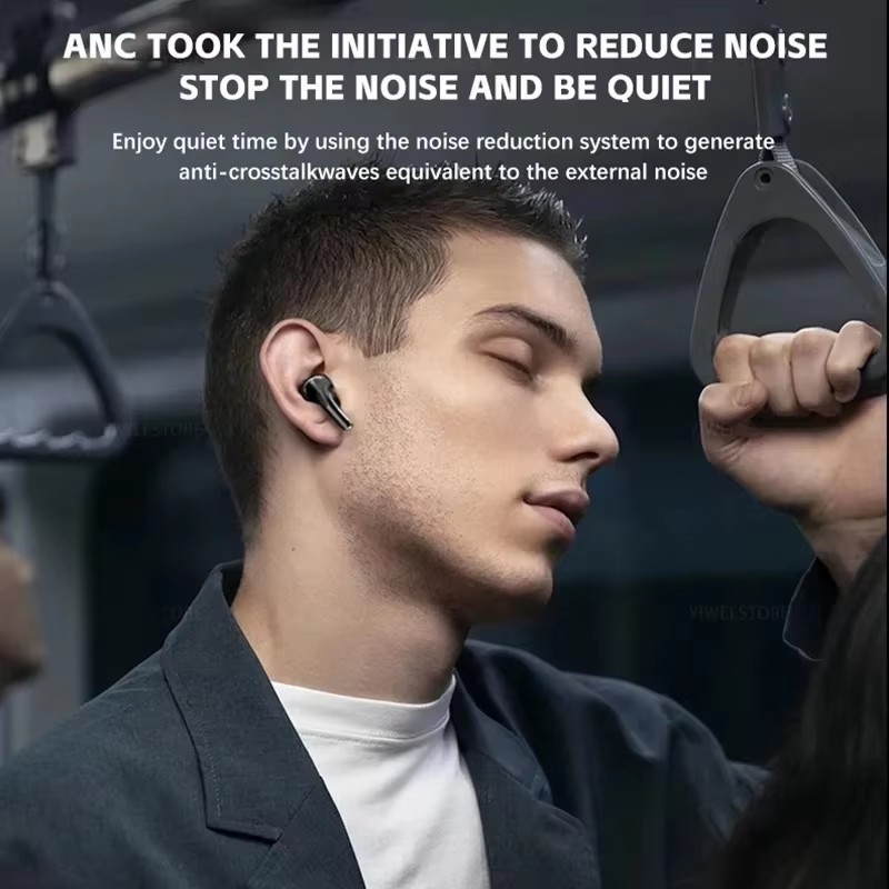 Timack® A9 Pro Airpods ANC Wireless Earbuds Bluetooth 5.3 Earphones App Noise-canceling Call Headphones Waterproof Sports Gaming Touch Screen Headset. 