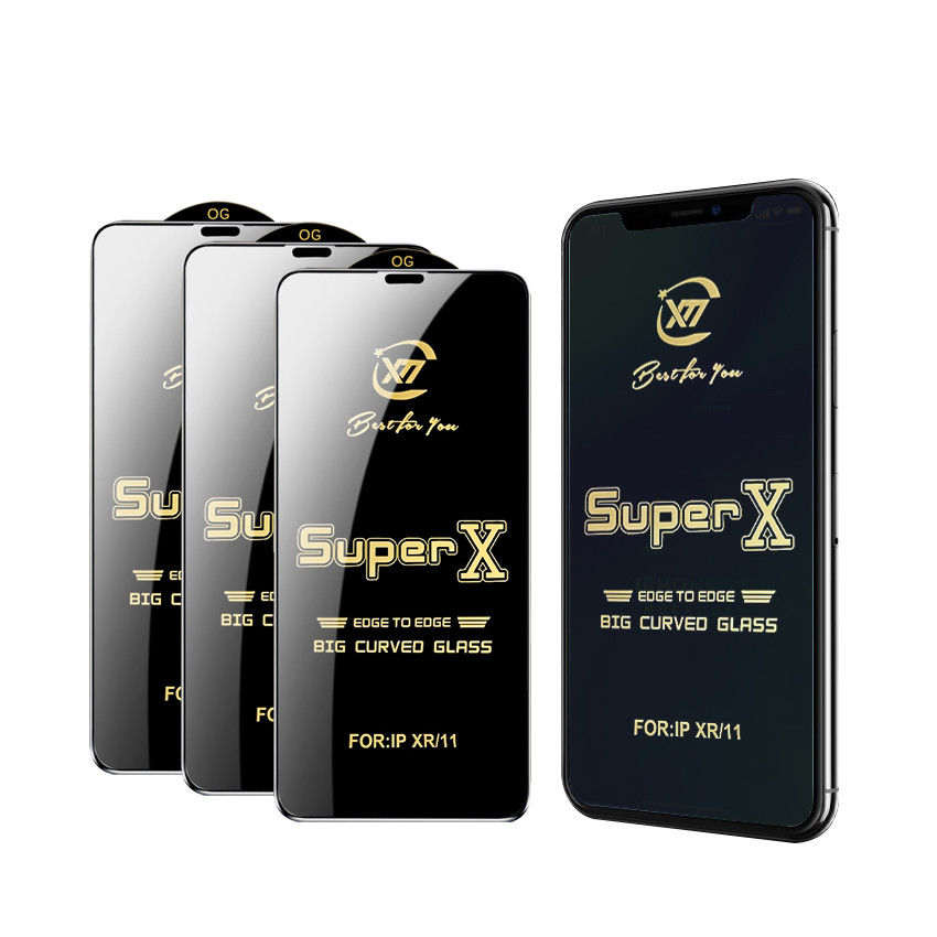 Super X Big Curved Tempered Gorilla Glass Screen Protector For Oneplus 5T/6/6T/7/7T/8T/9/9R/9RT/10R/ACE. 