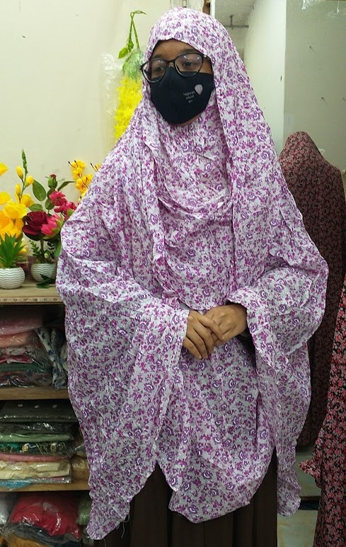 cotton prayer hijab