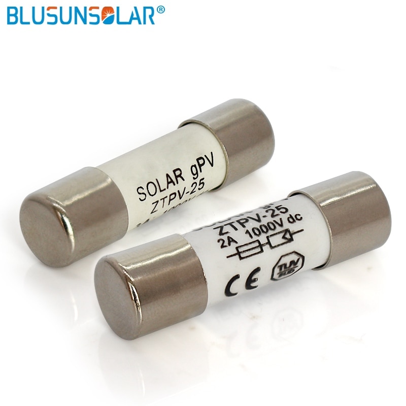 5 pieces lot Approved DC Fuse Link 2-30A 1000V DC Fusible 10x38mm gPV Solar PV Fuse for Protection BX0234. 