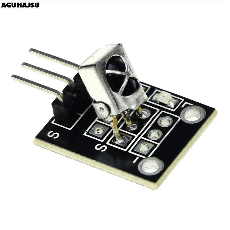 New Electric Unit High quality KY-022 Infrared IR Sensor Receiver Module Accessories For Arduino 6.4 x 7.4 x 5.1mm. 