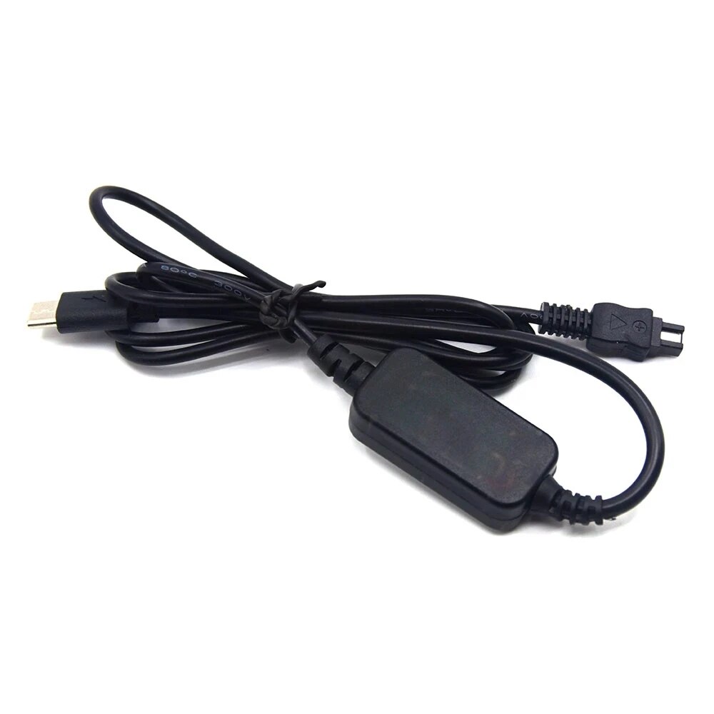 USB Type C DC Cable AC-L200 ACL25 AC-L25C ACL200B for Sony Camera DSC-HX200 DCR-SX63 HDR-HC7 HDR-CX300E DCR-SR48. 