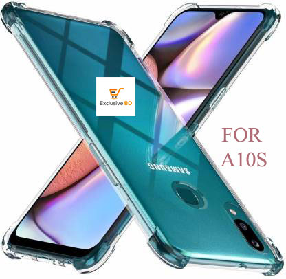 Bumper Case for SAMSUNG GALAXY A10S (Transparent, Flexible)