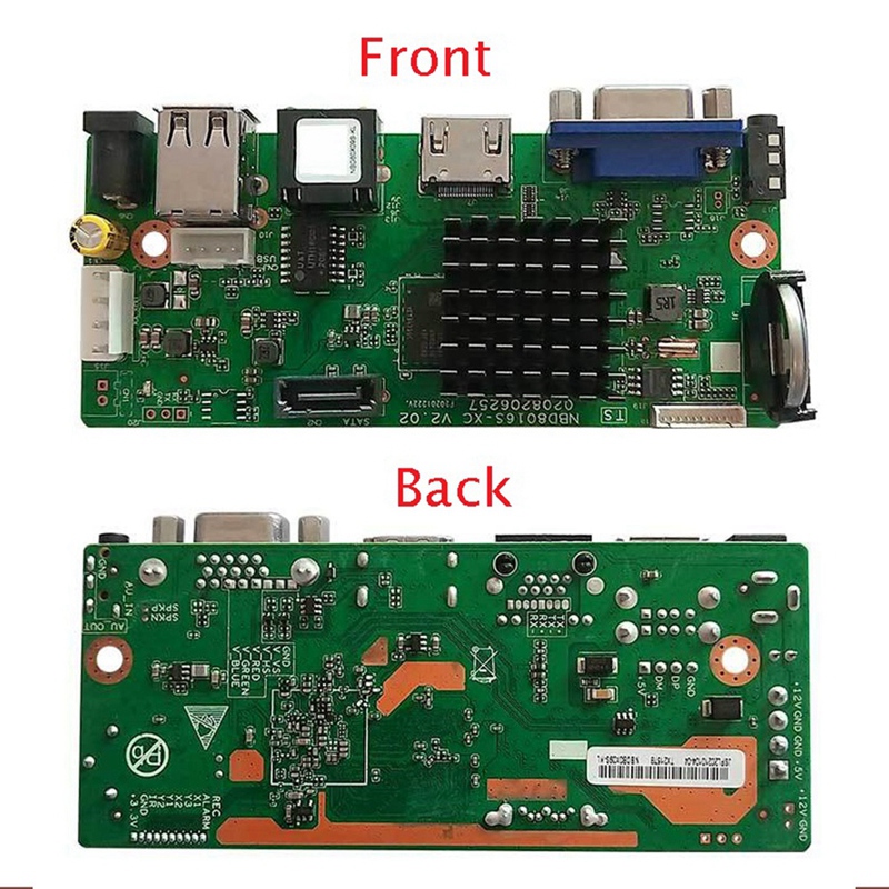 H.265 9CHx5MP NVR Network DVR Digital Video Recorder Board IP Camera Max 12T Face Human Detection OVNIF XMEYE 1 SATA P2P. 