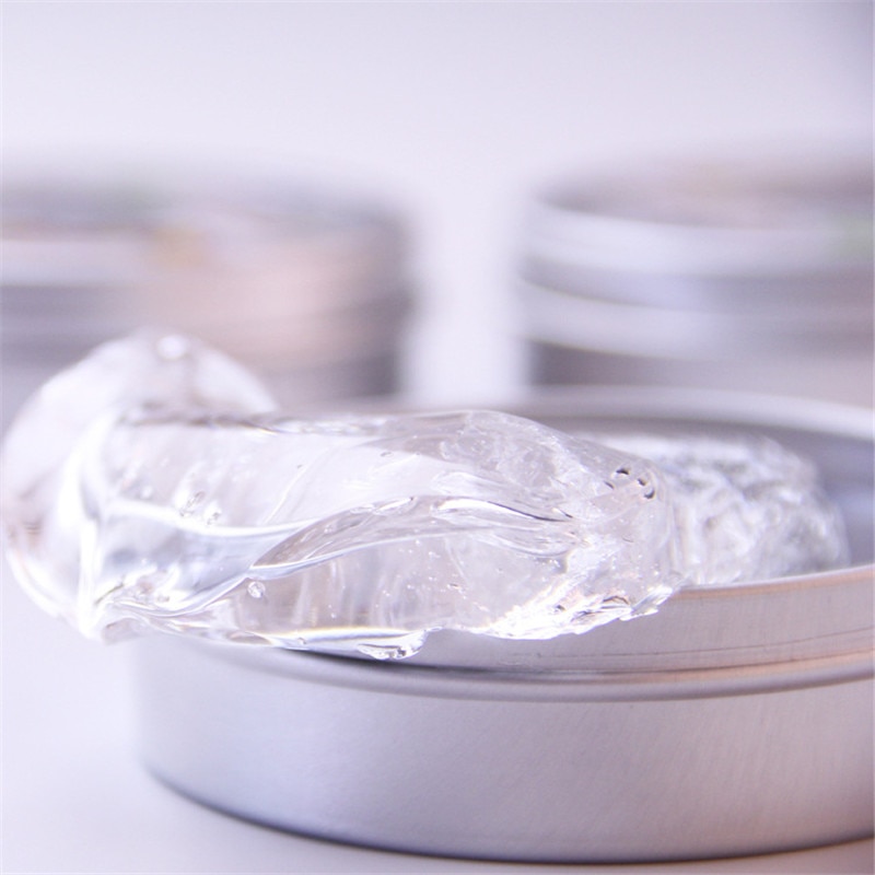 Transparent Hand Gum Liquid Glass Putty Clear Slime Toys Crystal Plasticine Fluffy Cloud Clay Children Adults Antistress Gift. 