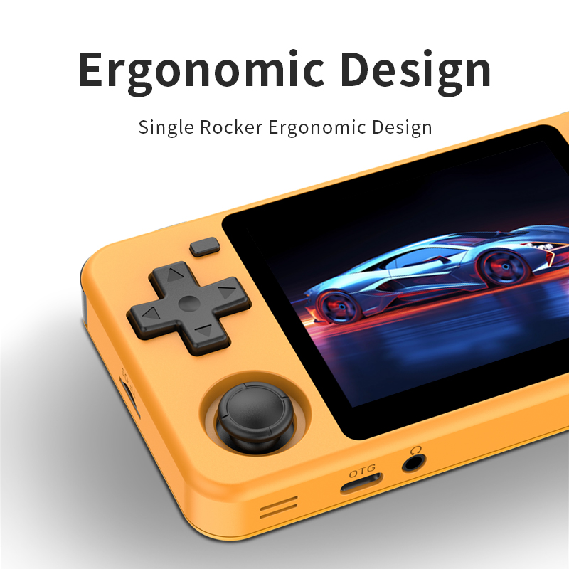 NEW POWKIDDY RGB10X Handheld Game Console 3.5 Inch 4:3 IPS Screen ArkOS Opendinglinux Gaming RK3326 Children's Gifts. 