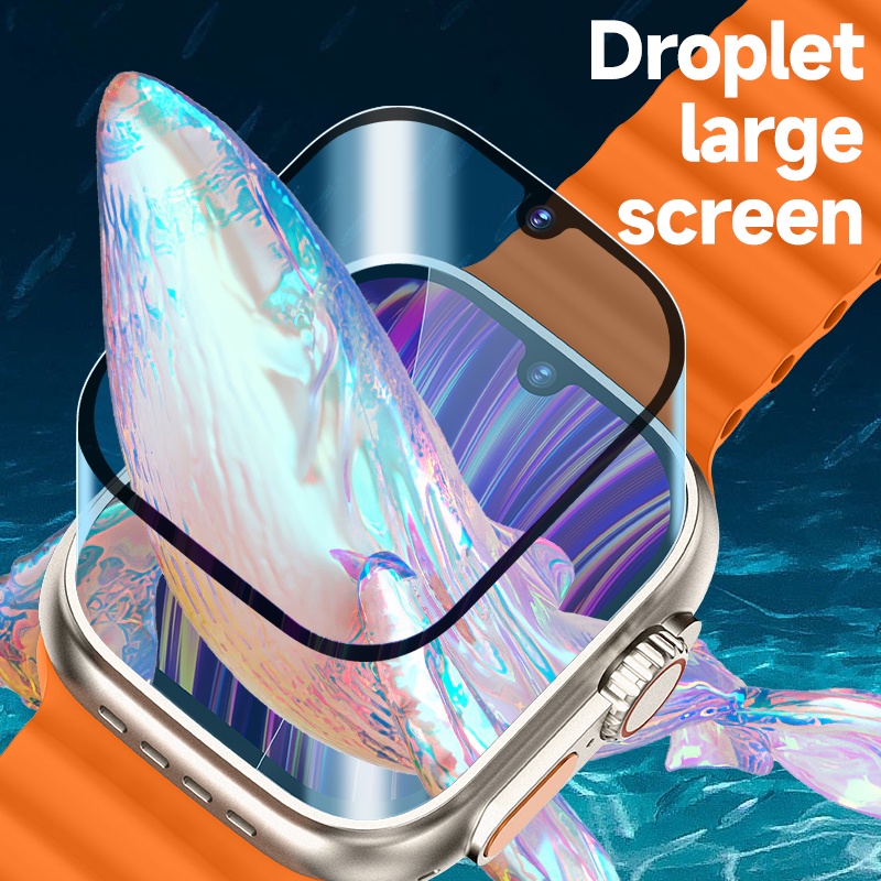 S9 Ultra 5G Smart Watch 2.08 inch Waterdrop Display RAM 4GB ROM 64GB Android 9 Dual Camera Calling Feature Google Playstore Youtube Facebook Messenger Tiktok IMO Wifi 1000mAh Battery Smartwatch for Men and Women. 