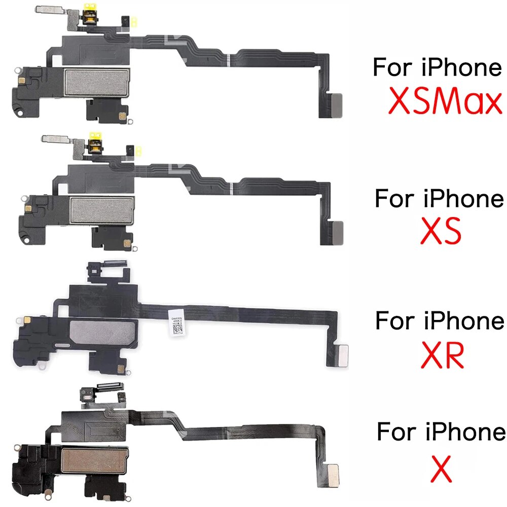 Ear Speaker Module and Face ID Sensor Proximity Light Flex Cable Assembly Replacement For iPhone X XR XS Max