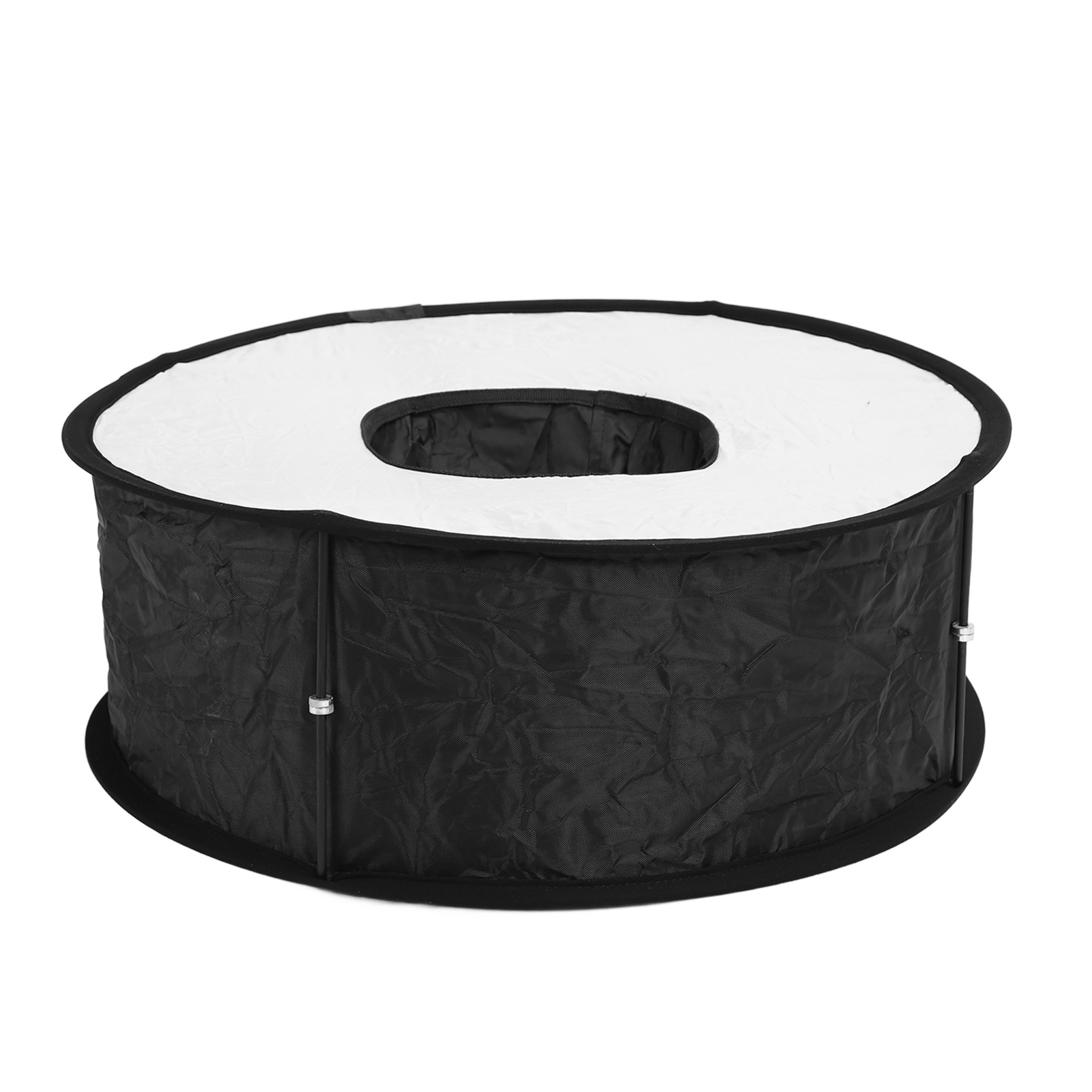 Ring Flash Softbox 17in Flash Diffuser Foldable Portable with Carrying Bag Photo Equipment for Studio Video Portrait. 