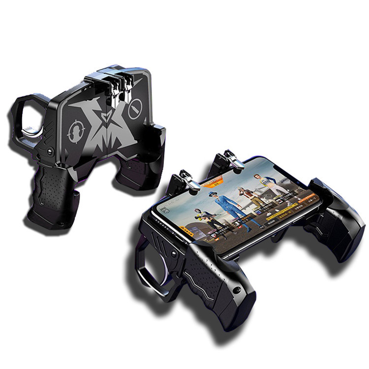 Control Phone PUBG Trigger Controller Gamepad Joystick for iPhone Android Free Fire Mobile Game Pad Cellphone Cell Gaming Mando. 