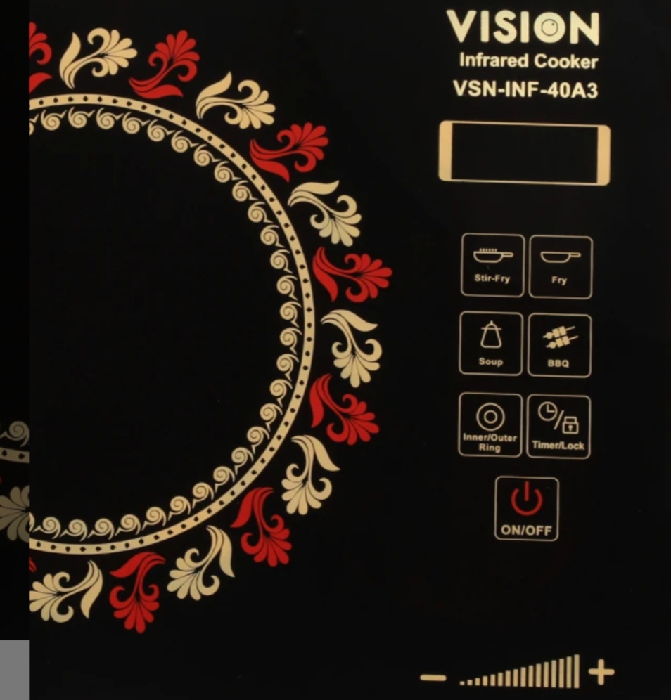 Premium Quality - VISION INFRARED COOKER 40A3 HILIFE (Inverter) - Emphasizing Value - Simple to Use. 