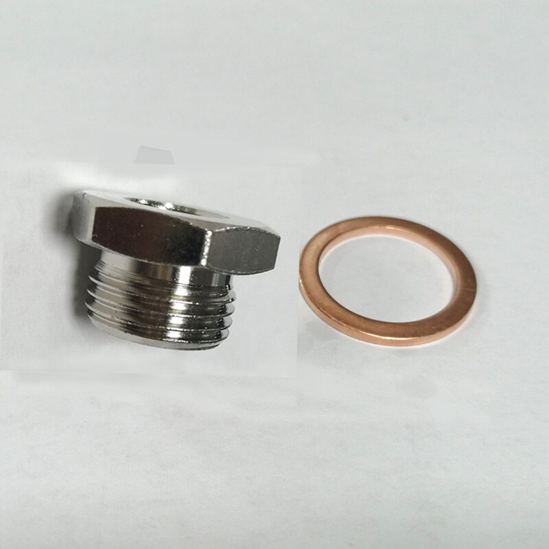 M18 x 1.5 MM to M12 x 1.25 MM Exhaust O2 Oxygen Sensor Spacer Reducer Adapter Connector Accessories. 