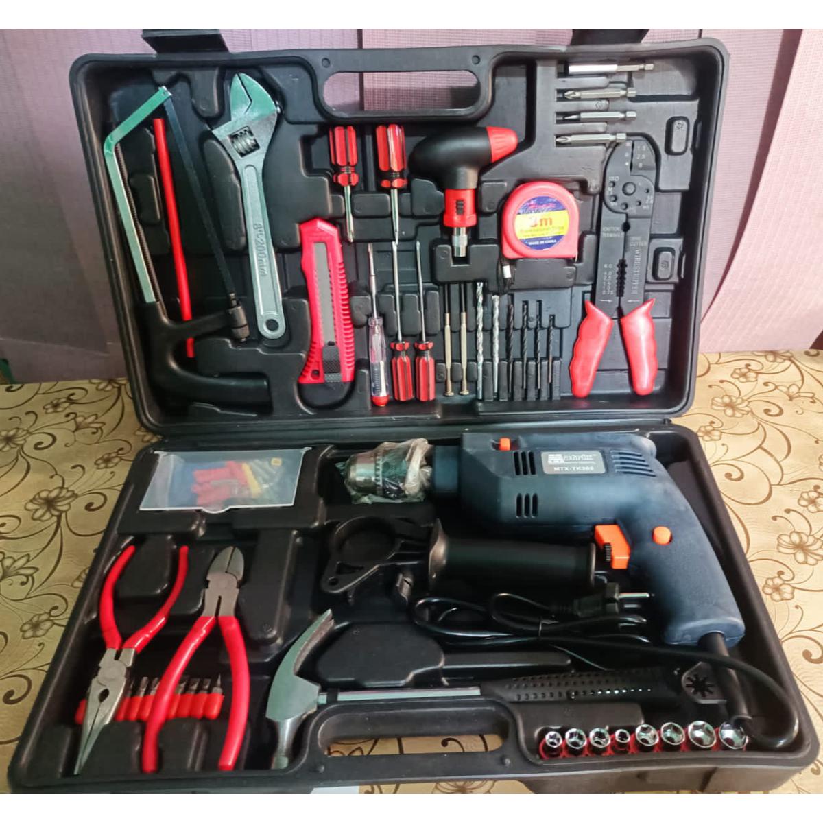 Home Use Tool Kits New High Quality IMpact Drill machine With 132