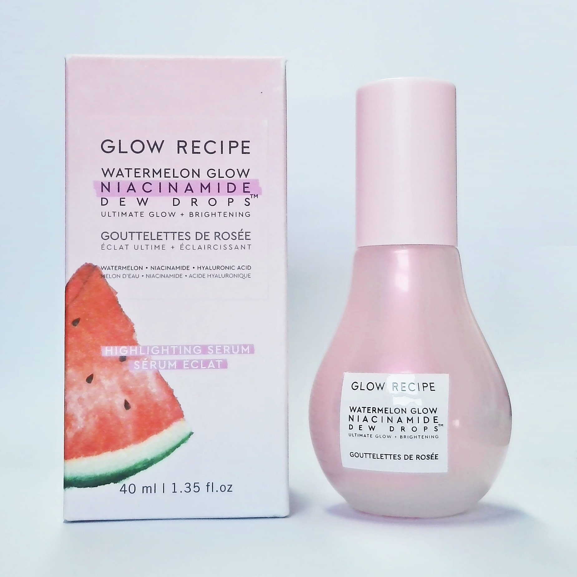 Feeoi Freeio Highlighting Serum Eclat 40ml Dew Drops Niacinamide Watermelon Glow Recipe Brightening