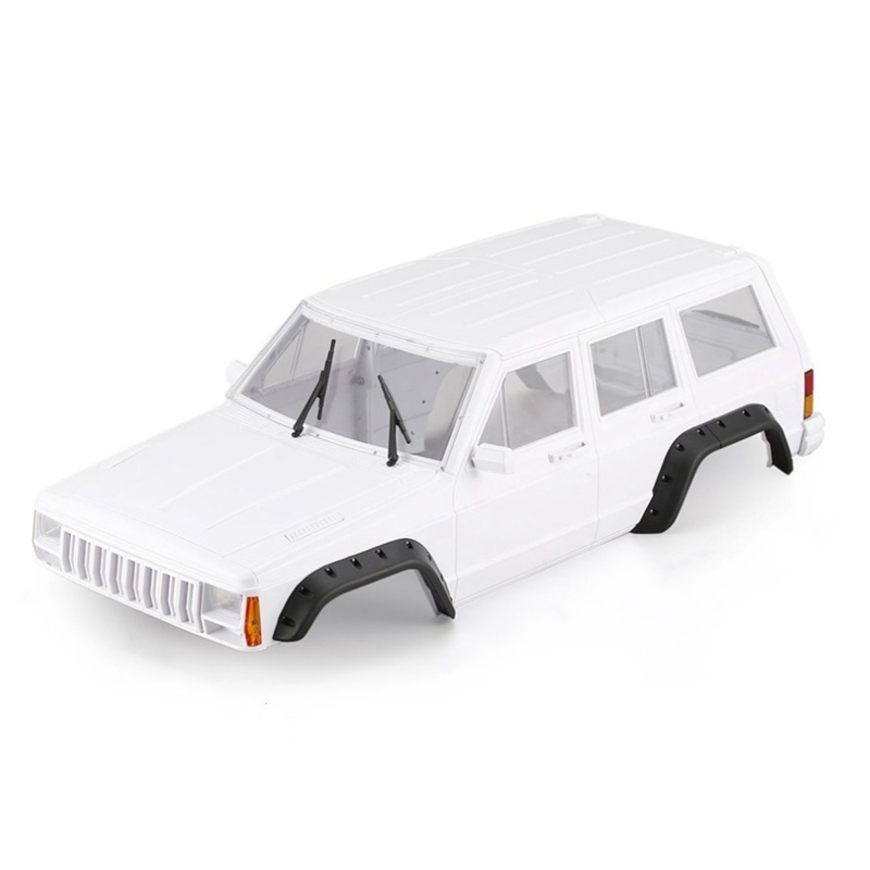 Hard Plastic 12.3Inch 313mm Wheelbase Cherokee Body Shell for 1/10 RC Crawler Car Axial SCX10 & SCX10 II 90046 90047. 