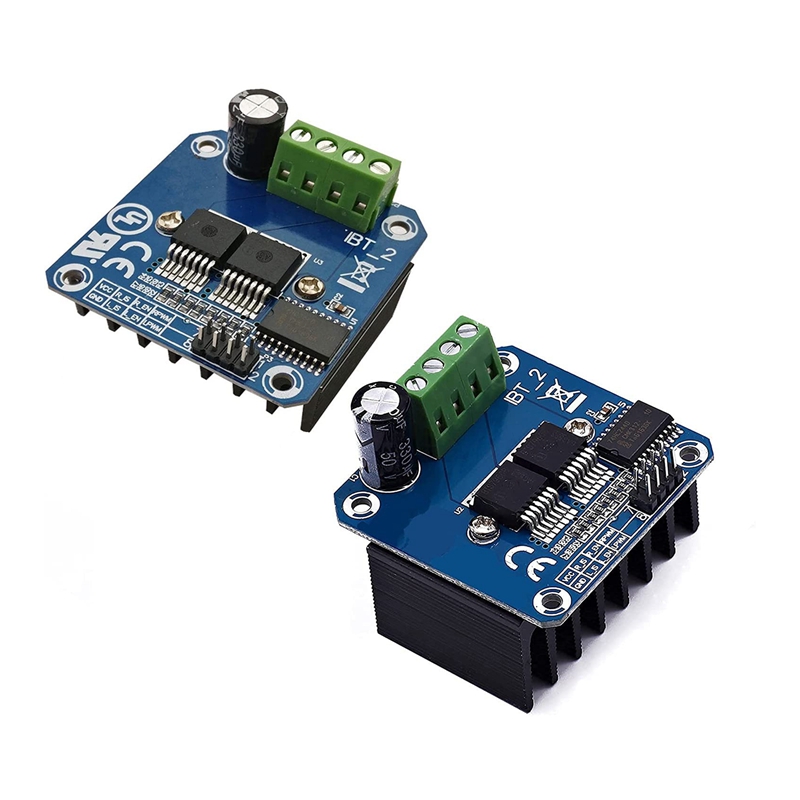 BTS7960 43A High Power Motor Driver Module Smart Car Driver Module. 
