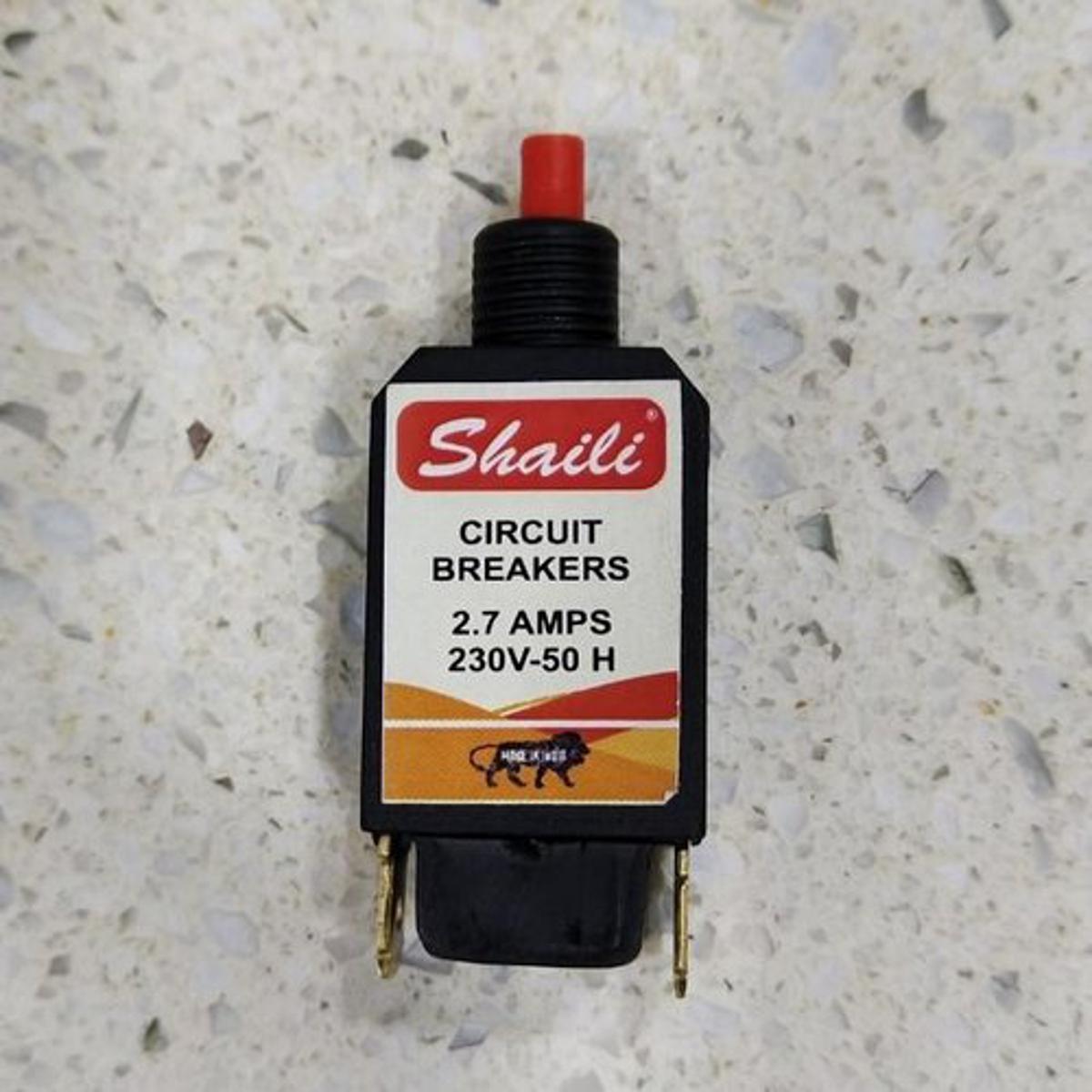 Grinder RESET SWITCH Mixer Grinder Circuit Breaker 2.7Amp 230V Over Load Protector Reset Blinder Machine Switches For Electrical Mixer Grinder Blender Machine