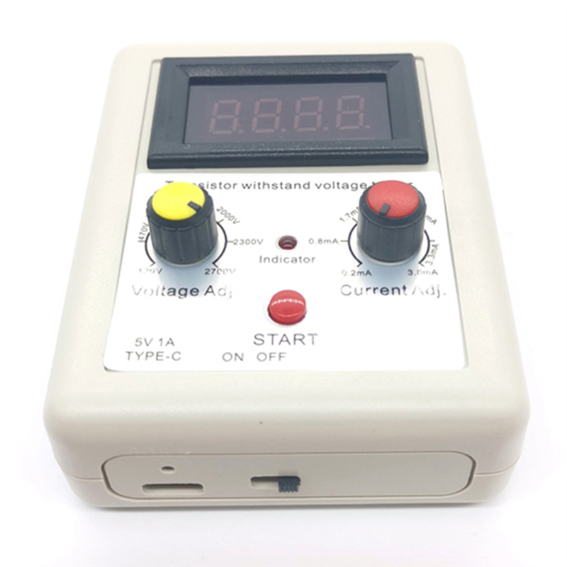 1 Piece Voltage Capability IGBT Transistor Tester Diode MOS Triode LED Voltage Testing Tool Withstand Voltage Tester White+Blue. 