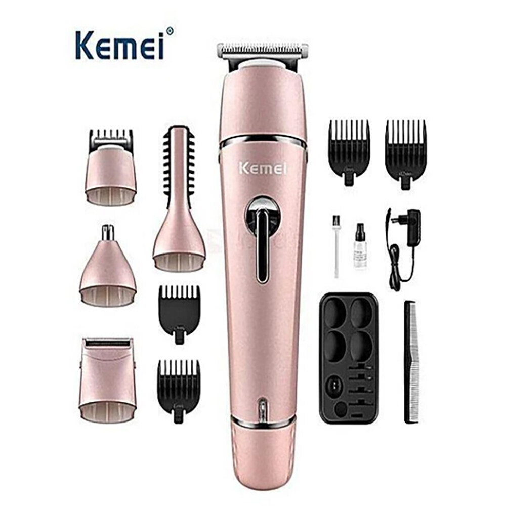 Kemei KM-1015 Professional 10 in 1 Super Grooming Kit Shaver Trimmer for Men-18.jpg