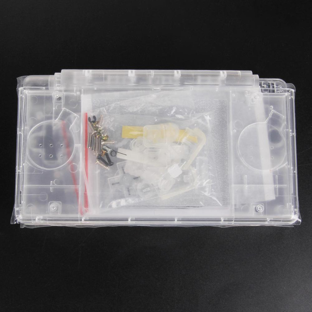 Replacement Transparent Housing Shell Screen Lens Case for Nintendo DS Lite. 