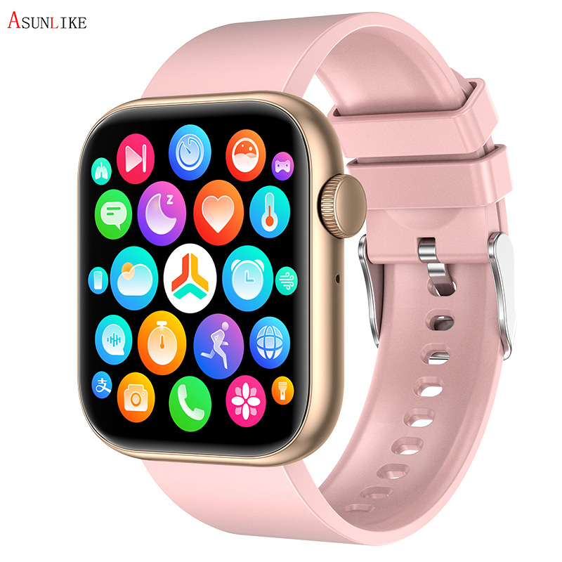 New QX7 Smart Band 1.85 Bluetooth Call One Click Direct Connection to True Blood Oxygen Temperature Sports Watch. 