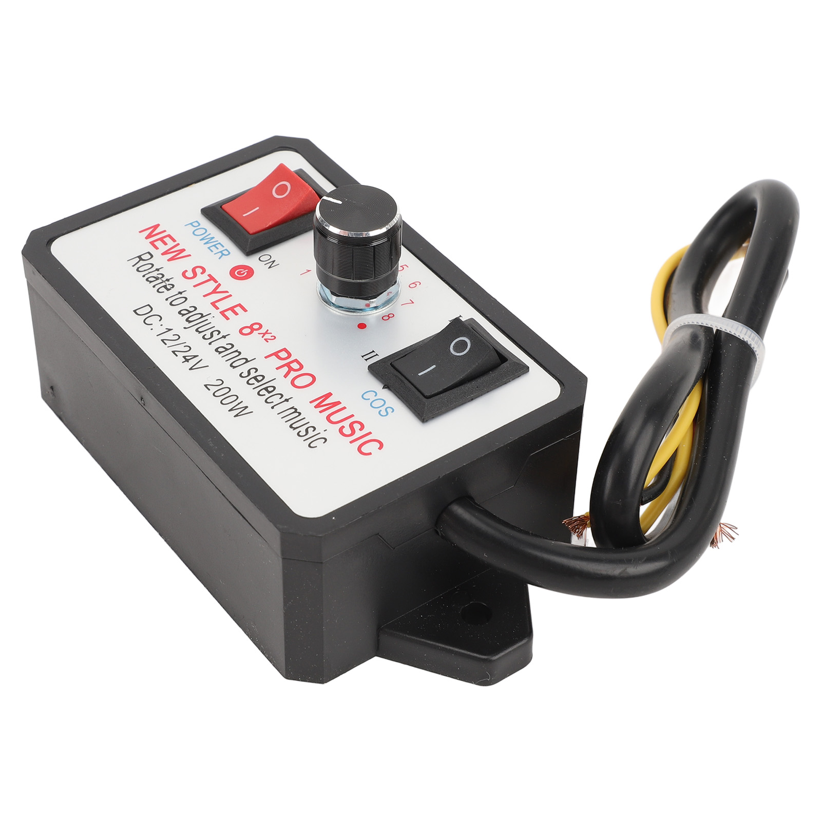 Dual Tone Horn Speaker Controller 16 Sound Effect Stable Voltage Easy To Use 12V 24V Car Horn Controller for Motorcycles Cars Vans Yachts. 