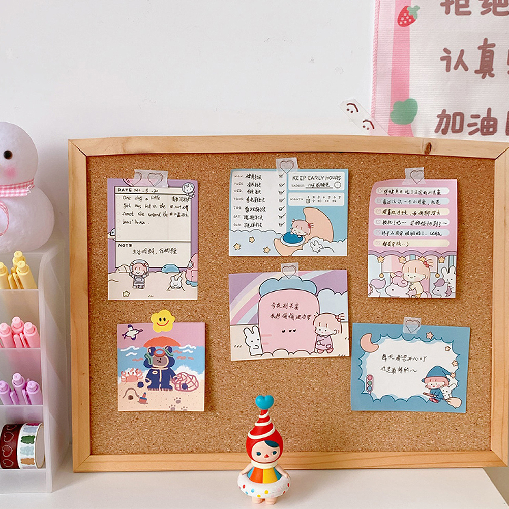 SF Cute 50 Sheets Girls Paper Memo Pads Notepad Student Sticky Notes To Do List Weekly Planner Stickers Korean Stationery. 