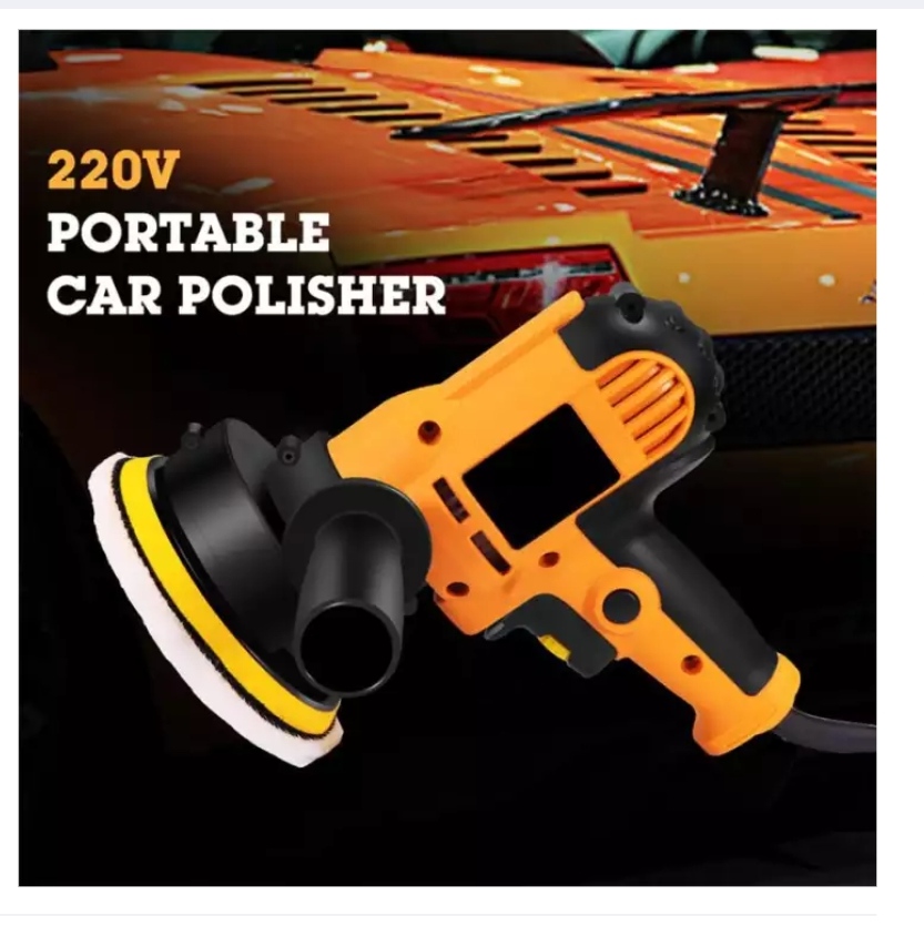 HILDA 220V Car Wood Polishing Machine Auto Tools DIY Polisher Machine Adjustable Speed Sanding Waxing Tools Powewr Tools -