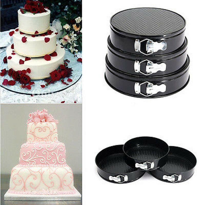 Nonstick Cake mould shape 3 pcs set. 