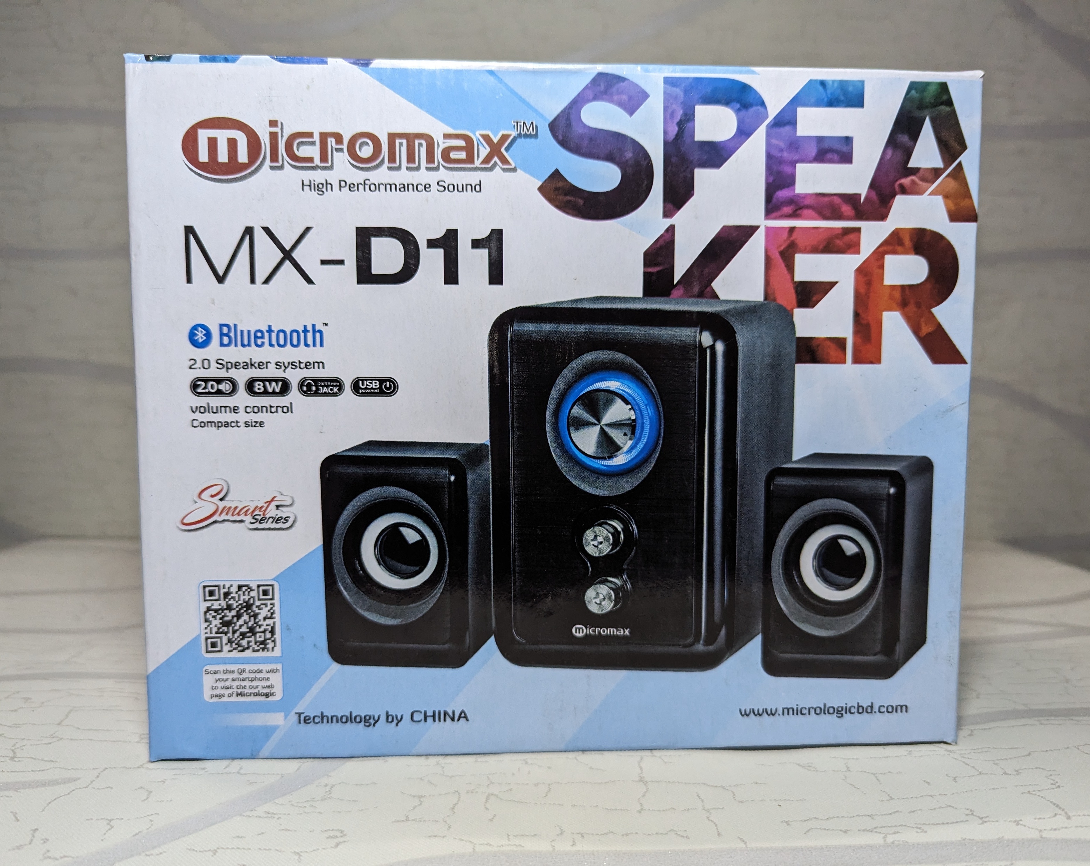 Micromax MX-D11 Bluetooth Speaker with extreme bass and sound quality