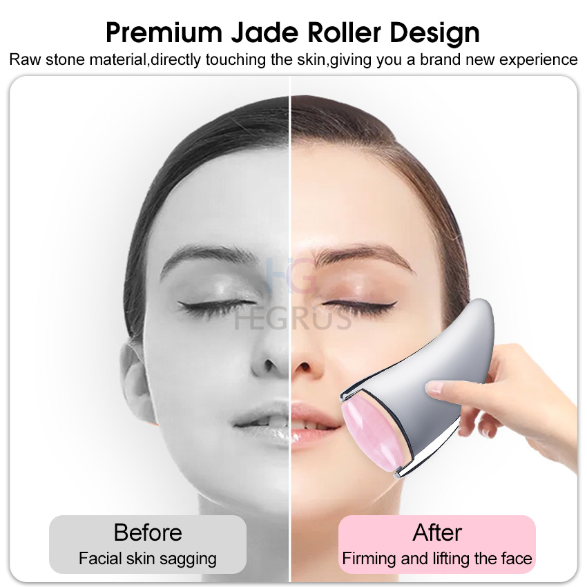 HEGRUS 2-in-1 Gua Sha Board Jade Roller Zinc Alloy Gua Sha Design Face Roller Gua Sha Set Facial Scraping Board Traditional Facial Face Massager Tools Anti Wrinkles For Chin Forehead Cheek Hands Feet Limbs. 