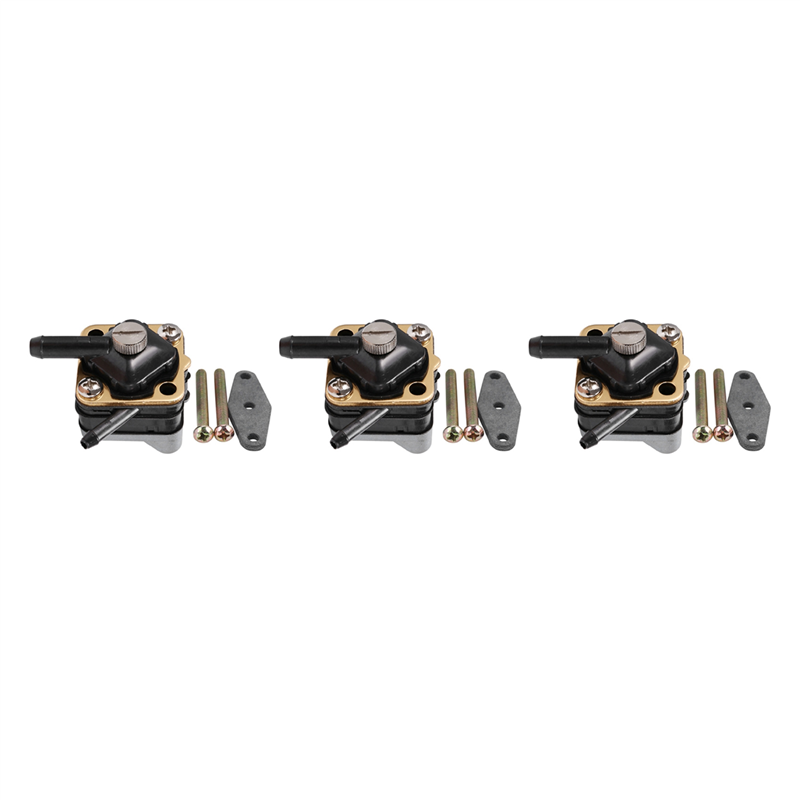 3X Fuel Pump for Evinrude 6-15 Outboard 1974-1992 Replaces 397839 395091 Fuel Pump for Outboard Motors