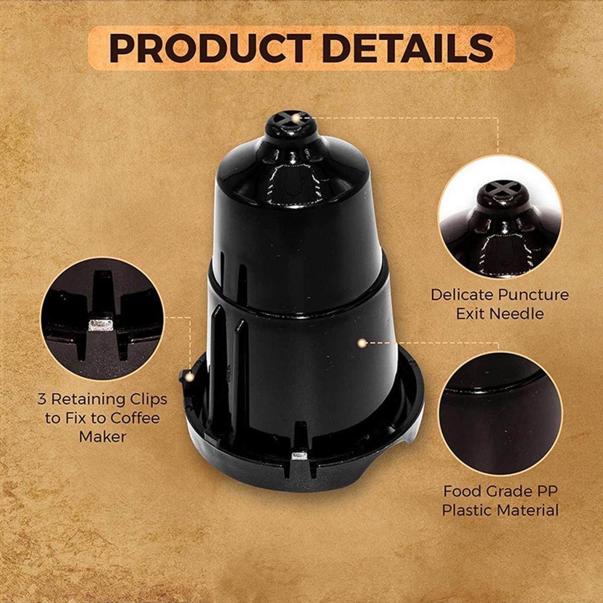 For Keurig Holder Replacement with Exit Needle, Compatible K-Elite, K-Café, K-Slim, Classic Models - Coffee Makers