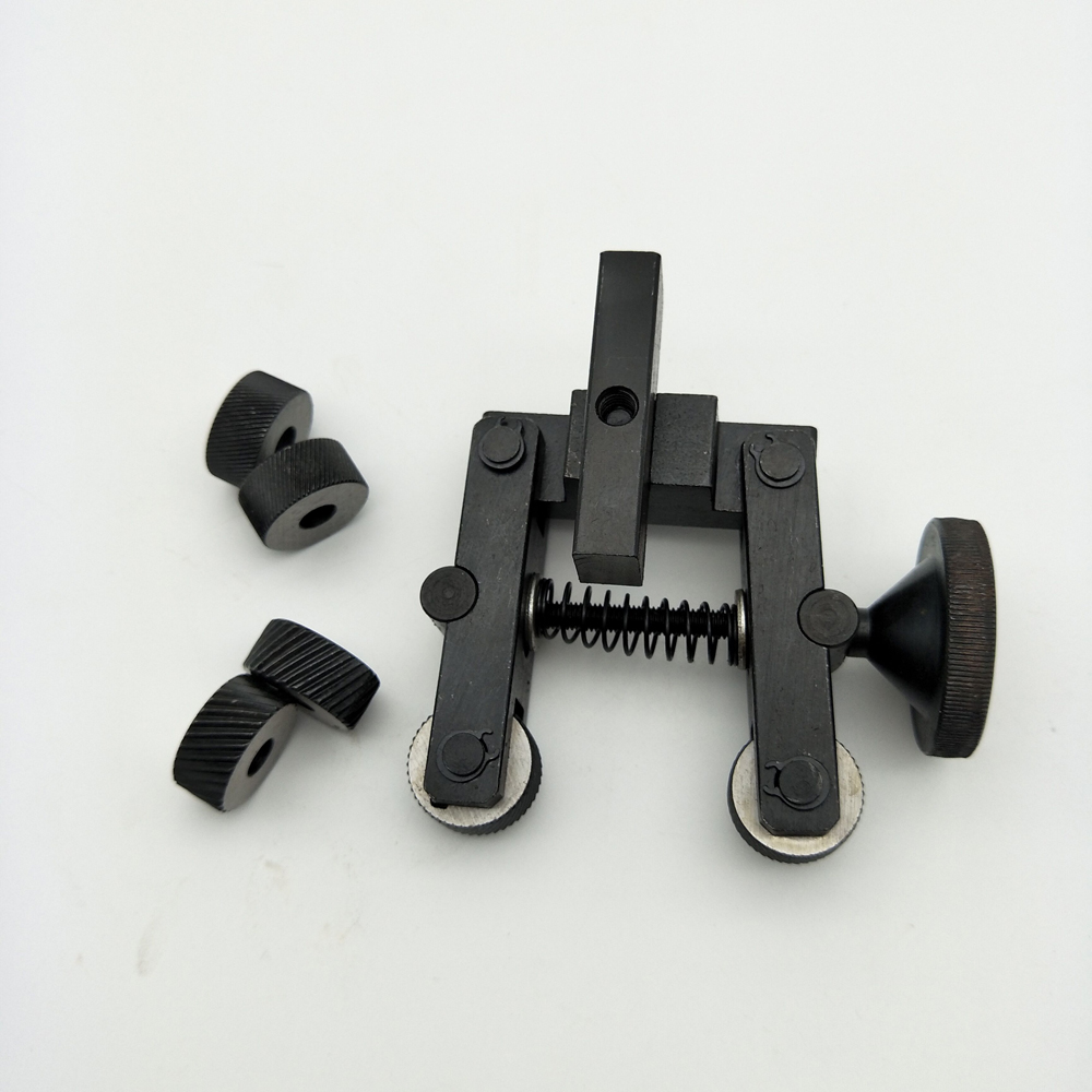 Mini Size Lightweight Portable Knurling Knurler Tool Holder Linear Knurl Tool Lathe Adjustable Shank with Wheel. 