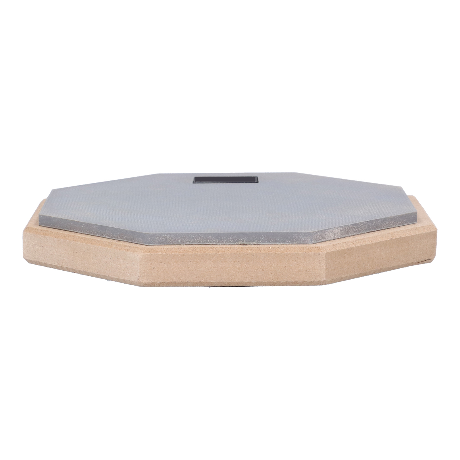 8in Dumb Drum Pad Rubber and Composite Wood Professional Practice Pads Skid Resistance Shock‑Absorbent Adjustable Kit. 