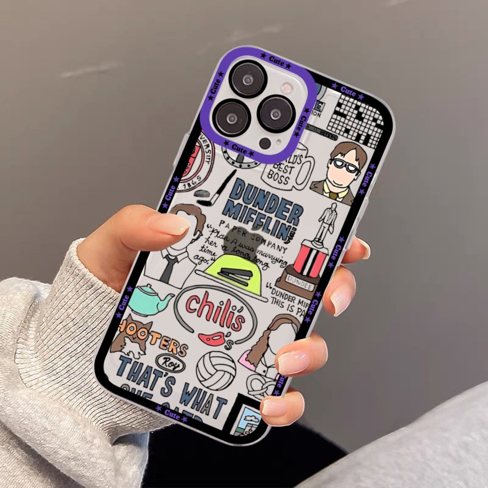 Michael Scott The Office Phone Case For iPhone 11 12 13 14 Mini Pro Max XR X XS TPU Clear Case. 
