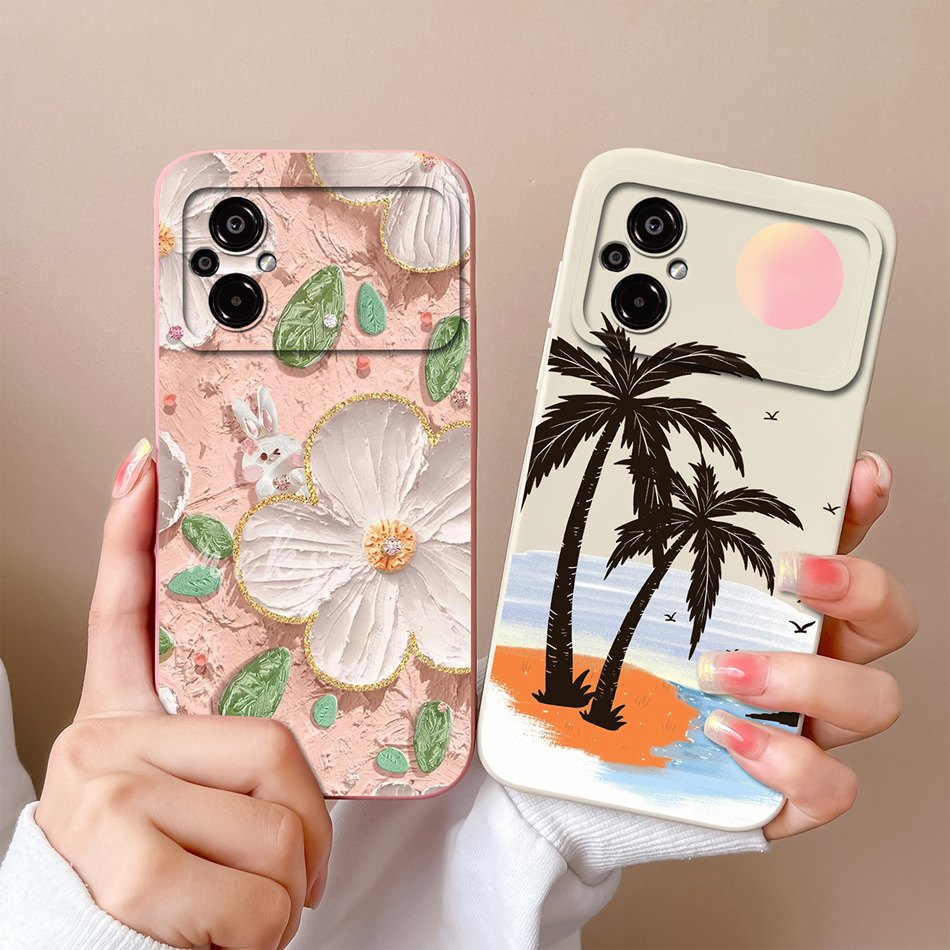 For Xiaomi Poco M5 M5S Case New Design Phone Cover For Poco M 5 PocoM5S Full Protection Fundas Liquid Silicone Soft Back Cover. 