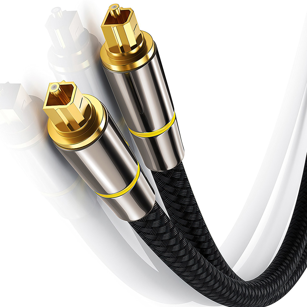 High quality Digital Optical Audio Cable Toslink SPDIF S/PDIF Coaxial Fiber optic Wire For Soundbar Amplifiers Blu-ray Subwoofer