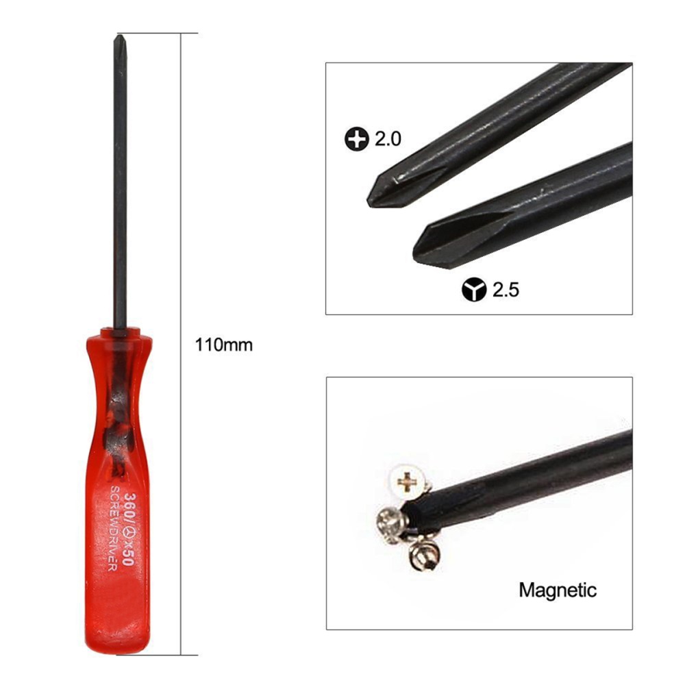 Useful Professional Consoles Full Tool Kit For Nintendo Security Screwdriver Game Bit. 