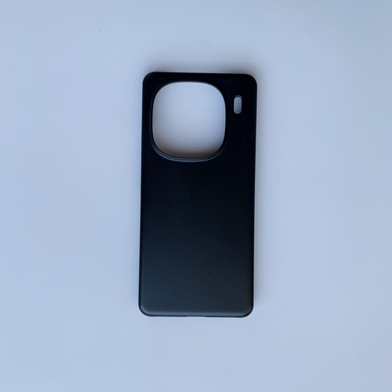 Applicable VIVO IQOO12 5G Mobile Phone Protective Shell Frosted PC Single Bottom Protective Cover Flat Concave Dual-Use Material