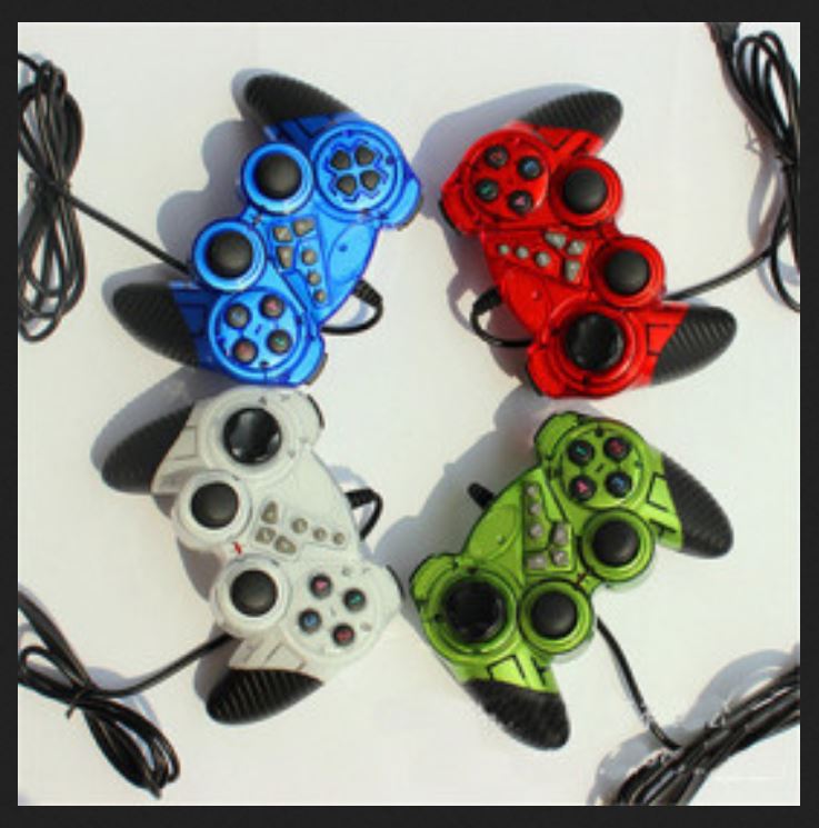 PC USB Gamepad Game Controller Joypad Joystick for Computer Laptop. 
