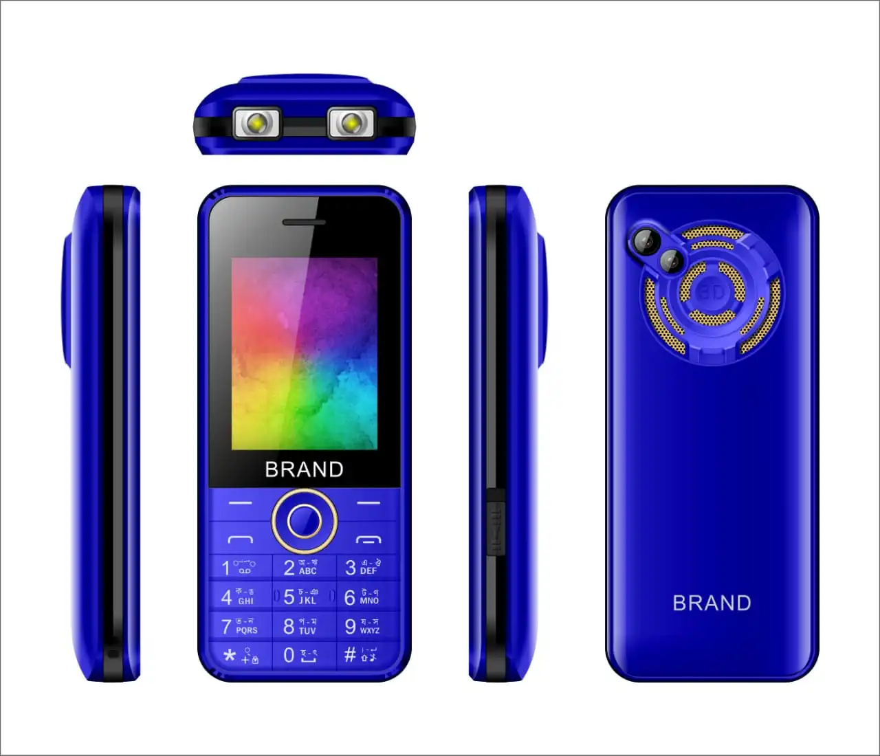 Big sound  D16 feature phone with 1 years warranty. 