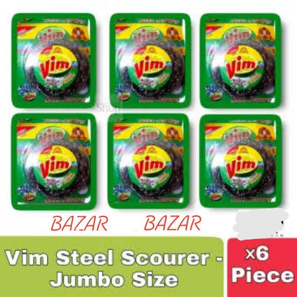 Small Multi Purpose Stainless Steel Scourer-6 pcs (3*10g)