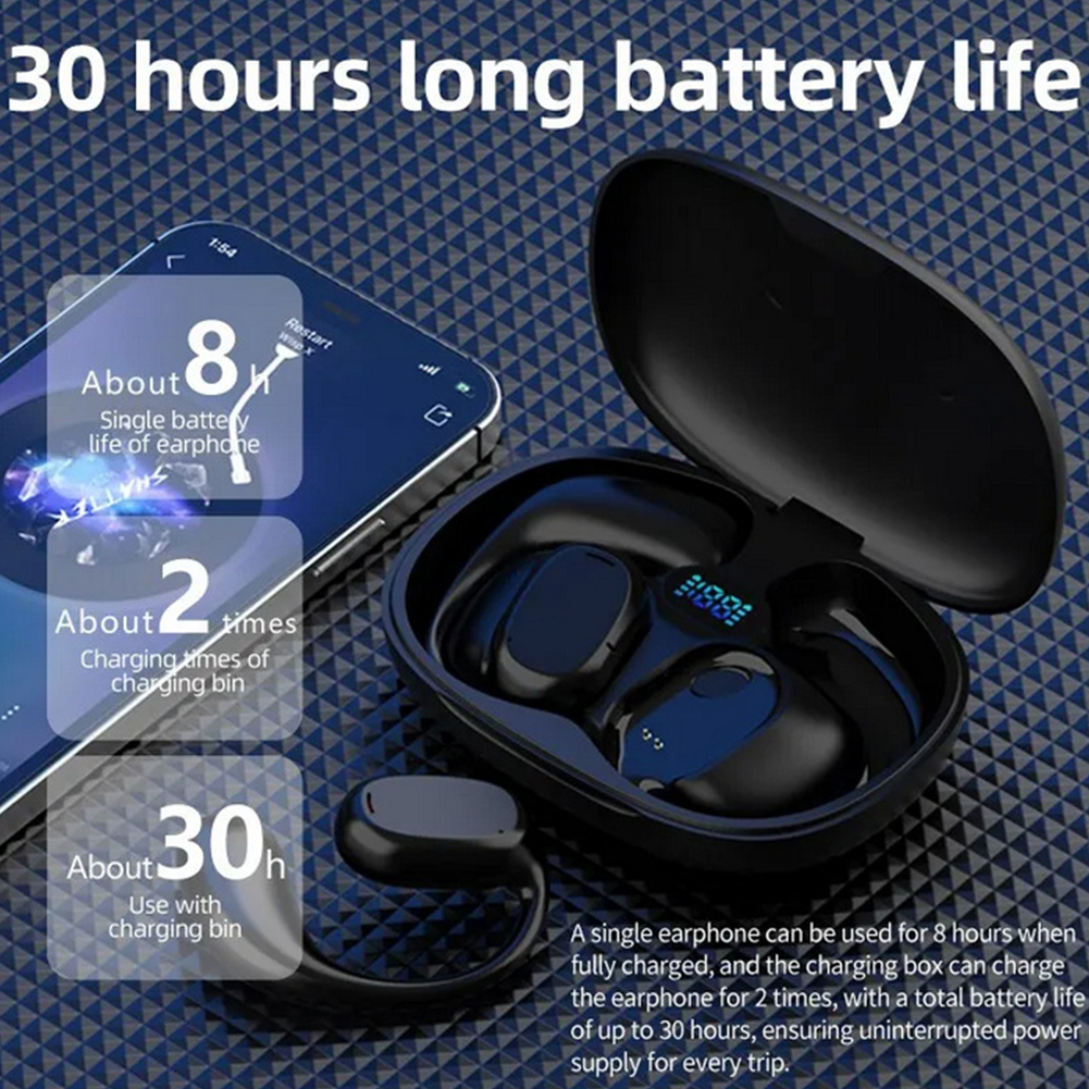 GT280 Wireless Bluetooth Headphones With LED Display 9D Stereo 5.3 Touch Control Earbuds Sports Headset with Mic For Smart Phone. 